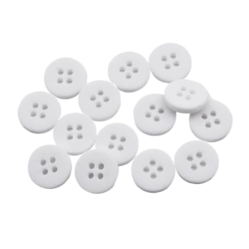 10mm/11mm/12mm/9mm Runde Harzknöpfe, Farbe 81, 12mm 10 Stück von Qgsaghty