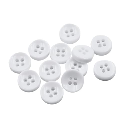 10mm/11mm/12mm/9mm Runde Harzknöpfe, Farbe 83, 9mm 10 Stück von Qgsaghty