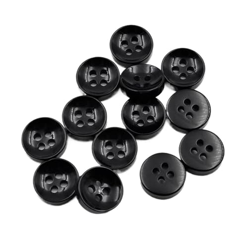 10mm/11mm/12mm/9mm Runde Harzknöpfe, Farbe 84, 10mm 10 Stück 10mm/11mm/12mm/9mm Runde Harzknöpfe, Farbe 84, 10mm 10 Stück von Qgsaghty