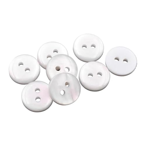 10mm/11mm/12mm/9mm Runde Harzknöpfe, Farbe 90, 9mm 10 Stück von Qgsaghty