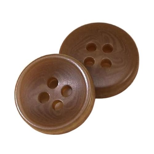 10mm/11mm/12mm Runde Knöpfe Farbig, Farbe 11, 11mm 10 Stück von Qgsaghty