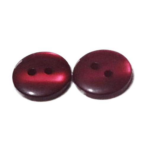 10mm - 20mm Runde Harzknöpfe mit zwei Löchern 10 Stück, Farbe 19, 18mm 10 Stück 10mm - 20mm Runde Harzknöpfe mit zwei Löchern 10 Stück, Farbe 19, 18mm 10 Stück von Qgsaghty