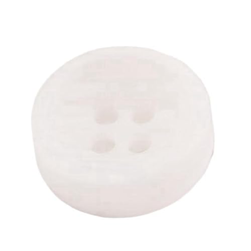 11,5mm/12,5mm Vierloch-Rundknöpfe, Farbe 5, 11,5mm, 10 Stück von Qgsaghty