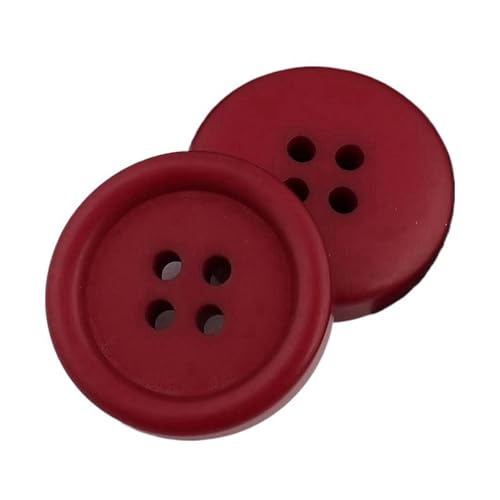 11,5mm - 38mm Harzknöpfe, Farbe 18, 30mm 10 Stück von Qgsaghty