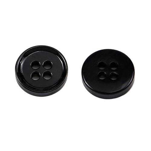 11,5mm runde Harzknöpfe mit dünnen Kanten, Farbe 1, 11,5mm, 20 Stück 11,5mm runde Harzknöpfe mit dünnen Kanten, Farbe 1, 11,5mm, 20 Stück von Qgsaghty