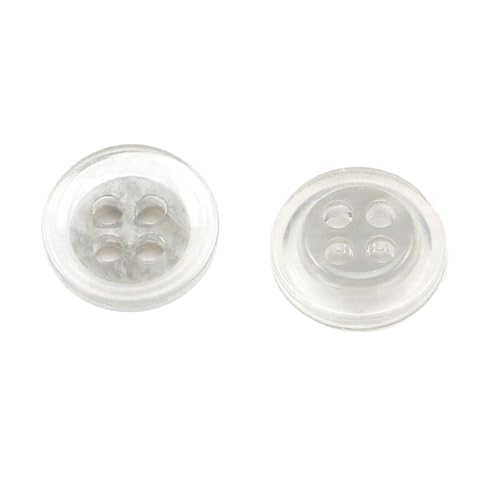 11mm Harzknöpfe, Farbe 9, 11mm 10 Stück 11mm Harzknöpfe, Farbe 9, 11mm 10 Stück von Qgsaghty