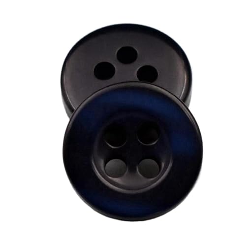 11mm runde farbige Harzknöpfe, Farbe 17, 11mm 20 Stück von Qgsaghty