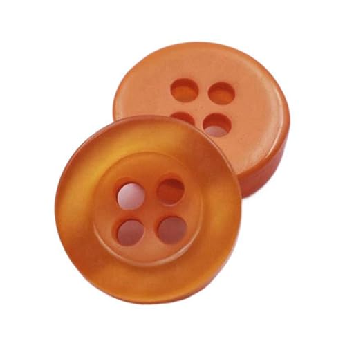 11mm runde farbige Harzknöpfe, Farbe 8, 11mm 20 Stück von Qgsaghty