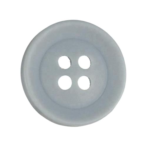 12,5mm/15mm/17,5mm runde Harzknöpfe, Farbe 12, 15mm 6 Stück 12,5mm/15mm/17,5mm runde Harzknöpfe, Farbe 12, 15mm 6 Stück von Qgsaghty