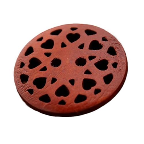 13mm-35mm Holzknopf Kleidung Holzknopf Handgefertigter Knopf, 5 Roter Kaffee, 28mm-10Stk 13mm-35mm Holzknopf Kleidung Holzknopf Handgefertigter Knopf, 5 Roter Kaffee, 28mm-10Stk von Qgsaghty