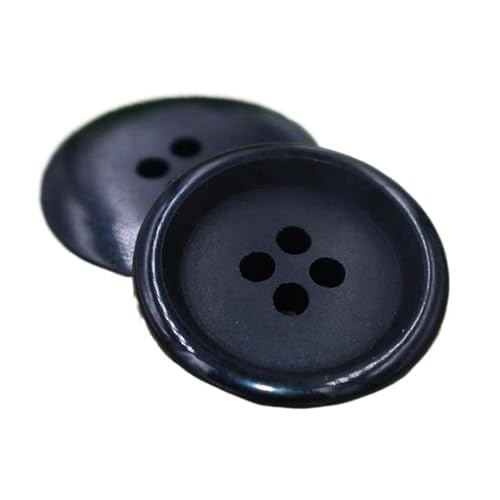 15mm/17mm/20mm/22mm/25mm Harz-Mattknopf, Schwarz, 20mm 10 Stück von Qgsaghty
