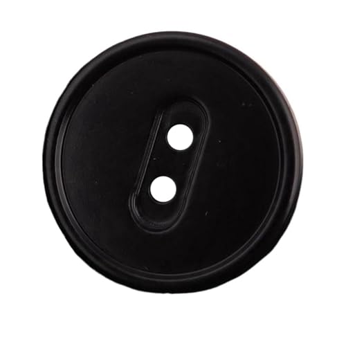 15mm - 27mm runde Zweilochknöpfe aus Harz, Farbe 4, 27mm 10 Stück 15mm - 27mm runde Zweilochknöpfe aus Harz, Farbe 4, 27mm 10 Stück von Qgsaghty