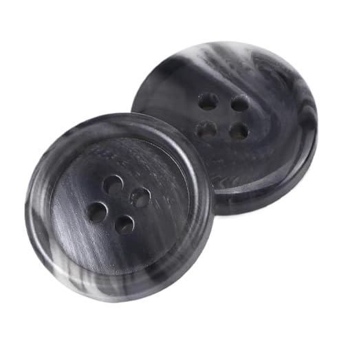 15mm - 30mm runder Knopf aus Harz, Farbe 2, 25mm 10 Stück 15mm - 30mm runder Knopf aus Harz, Farbe 2, 25mm 10 Stück von Qgsaghty