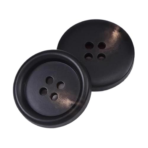 15mm - 30mm runder Knopf aus Harz, Farbe 20, 17mm 10 Stück von Qgsaghty