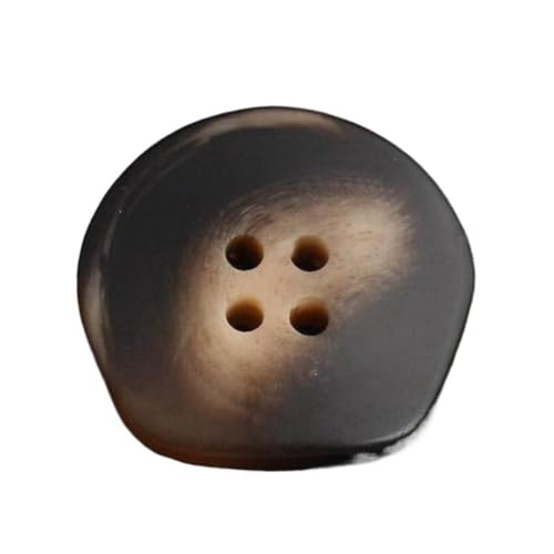 18mm/23mm/25mm/30mm Unregelmäßige Harzknöpfe, Dunkelbraun, 30mm 6 Stück 18mm/23mm/25mm/30mm Unregelmäßige Harzknöpfe, Dunkelbraun, 30mm 6 Stück von Qgsaghty