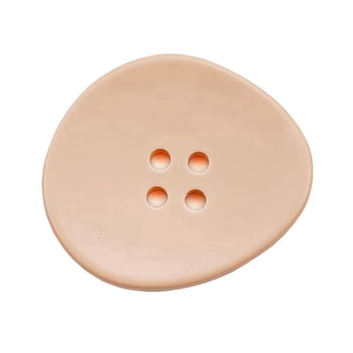 18mm/25mm/30mm/38mm Unregelmäßiger matter Knopf, Farbe 10, 18mm 6 Stück 18mm/25mm/30mm/38mm Unregelmäßiger matter Knopf, Farbe 10, 18mm 6 Stück von Qgsaghty