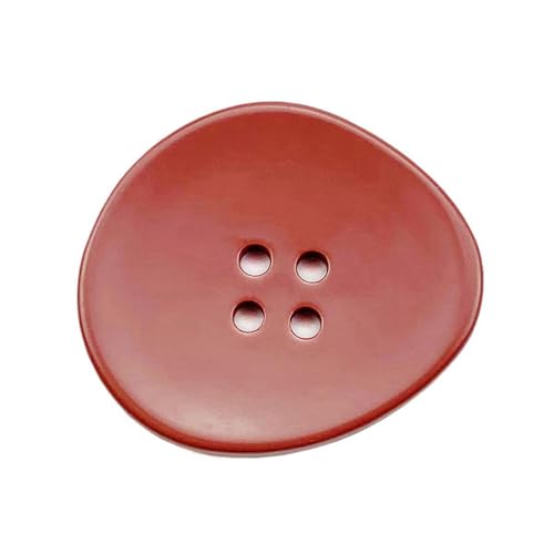 18mm/25mm/30mm/38mm Unregelmäßiger matter Knopf, Farbe 11, 18mm 6 Stück von Qgsaghty