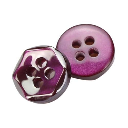 Farbige Harzknöpfe für Männer und Frauen, Farbe 10, 11mm 10 Stück Farbige Harzknöpfe für Männer und Frauen, Farbe 10, 11mm 10 Stück von Qgsaghty
