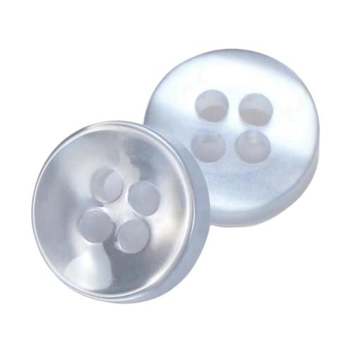 Farbige Harzknöpfe für Männer und Frauen, Farbe 14, 10mm 10 Stück von Qgsaghty