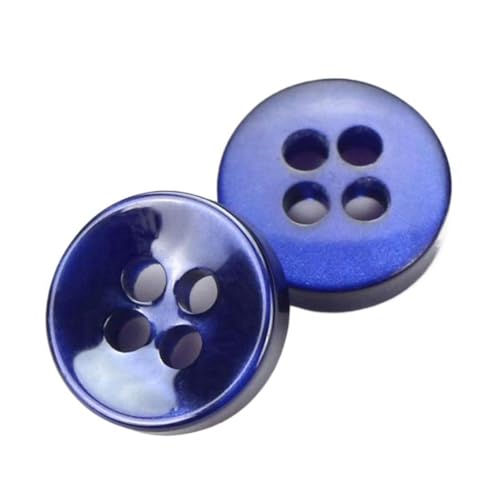 Farbige Harzknöpfe für Männer und Frauen, Farbe 16, 10mm 10 Stück von Qgsaghty