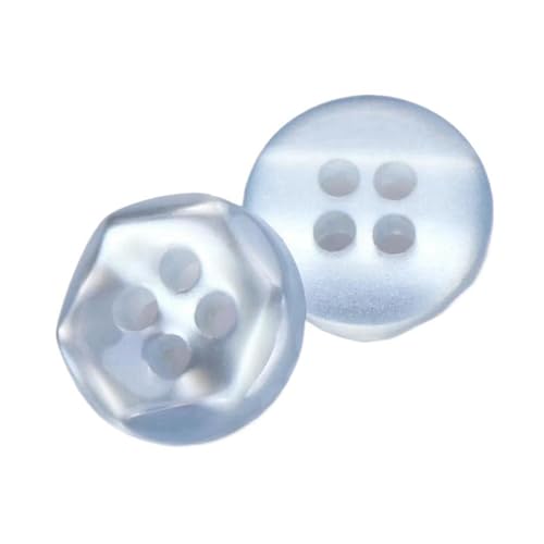 Farbige Harzknöpfe für Männer und Frauen, Farbe 9, 11mm 10 Stück von Qgsaghty