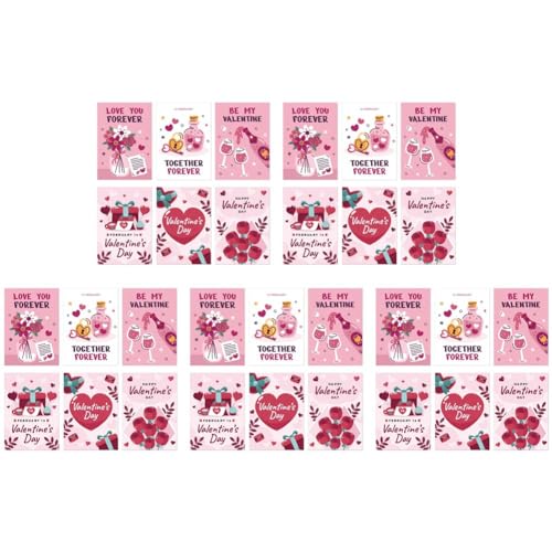 Qhpnunhq Packung mit 6 Aufklebern für Partys, Valentinstag, Weinaufkleber, Aufkleber für die Dekoration des Valentinstags Qhpnunhq Packung mit 6 Aufklebern für Partys, Valentinstag, Weinaufkleber, Aufkleber für die Dekoration des Valentinstags von Qhpnunhq