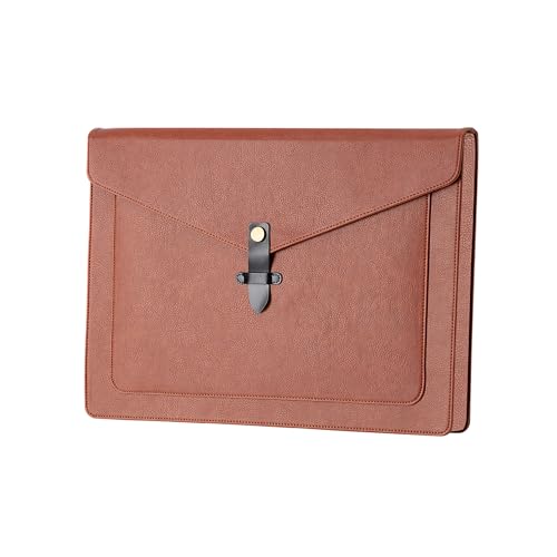 QiXin Dicker Aktenordner aus schwarzem PU-Leder, Schnappverschluss, Aktenordner, verdickte wichtige Dokumentenmappe mit Taschen, Dokumenten-Organizer, Laptop-Hülle, Notebook-Hülle, A4-Umschläge QiXin Dicker Aktenordner aus schwarzem PU-Leder, Schnappverschluss, Aktenordner, verdickte wichtige Dokumentenmappe mit Taschen, Dokumenten-Organizer, Laptop-Hülle, Notebook-Hülle, A4-Umschläge von QiXin