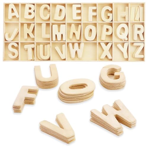 QianFenShi 130 Stück Holzbuchstaben 3cm,Holzbuchstaben Klein,Holzbuchstaben Basteln,Holz Buchstaben,Buchstaben Holz,Buchstaben,Großbuchstaben A-Z,für DIY,Kunsthandwerk,Deko,Party QianFenShi 130 Stück Holzbuchstaben 3cm,Holzbuchstaben Klein,Holzbuchstaben Basteln,Holz Buchstaben,Buchstaben Holz,Buchstaben,Großbuchstaben A-Z,für DIY,Kunsthandwerk,Deko,Party von QianFenShi