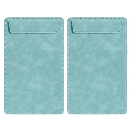 Kleine Menü-Klemmbretter für Restaurants, 38,1 x 63,5 cm, A5, Schreibtisch, Dokumente, Datei, Konferenz-Clipboard, Büro, Schreibstützplatten, PU-Menüblöcke, Halter, Quittungsclips für Zuhause, Schule von QianShi