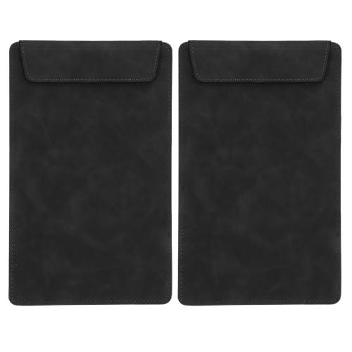 Kleine Menü-Klemmbretter für Restaurants, 38,1 x 63,5 cm, A5, Schreibtisch, Dokumente, Datei, Konferenz-Clipboard, Büro, Schreibstützplatten, PU-Menüblöcke, Halter, Quittungsclips für Zuhause, Schule von QianShi