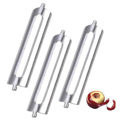 3 Stück Sparschäler Tupper,Turbo Schäler,Kartoffelschäler,Ersatzklinge,Gemüseschäler,Blades Edelstahl Ersatzklingen,Famos Fruit für Gemüseschale,Messer,Orangenschäler,Peeler Pendelschäler 3 Stück Sparschäler Tupper,Turbo Schäler,Kartoffelschäler,Ersatzklinge,Gemüseschäler,Blades Edelstahl Ersatzklingen,Famos Fruit für Gemüseschale,Messer,Orangenschäler,Peeler Pendelschäler von Qianfeng
