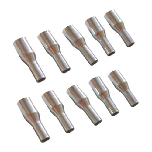 Qianly 10er Pack Fiberglas Zeltstangenspitzen für 8,5 Mm Durchmesser von Qianly