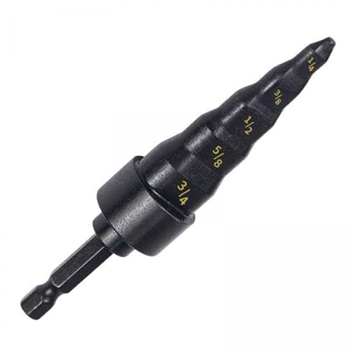 Qianly 2x Rohraufweitwerkzeug, Kupferrohr Bördelwerkzeug, Tragbar, 1/4 Zoll, 3/8 Zoll, 1/2 Zoll, 5/8 Zoll, 3/4 Zoll Bit Oder 6 Mm bis 19 Mm Bit, Klimaanlage, von Qianly