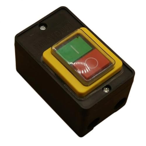 Qianly 3x Ein Aus Start Stop Unterputz Druckknopfschalter für Elektrowerkzeug von Qianly