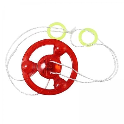 Qianly 5X Kreativer Rotierender, Rotierendes Rad, Zugschnur Schwungrad Pfeife Klassisch von Qianly