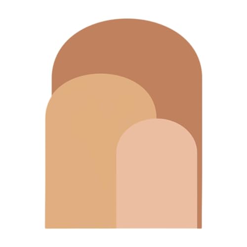 Qianly Arch Aufkleber Hintergrund Dekoration Kunst Dekor Boho Arch Aufkleber Tapete, Rosa von Qianly