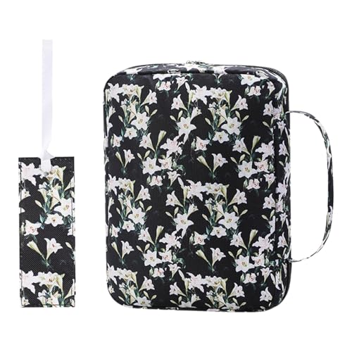 Qianly Bibelhülle für Damen, Tragetasche, Organizer, Tragetasche für Mädchen, Style D Qianly Bibelhülle für Damen, Tragetasche, Organizer, Tragetasche für Mädchen, Style D von Qianly