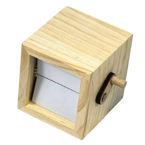 Qianly Foto Flip Book Frame Hand Motion Foto Album Display Box für Geburtstag Mutter Tag, 16 Stück Hellbraun Qianly Foto Flip Book Frame Hand Motion Foto Album Display Box für Geburtstag Mutter Tag, 16 Stück Hellbraun von Qianly