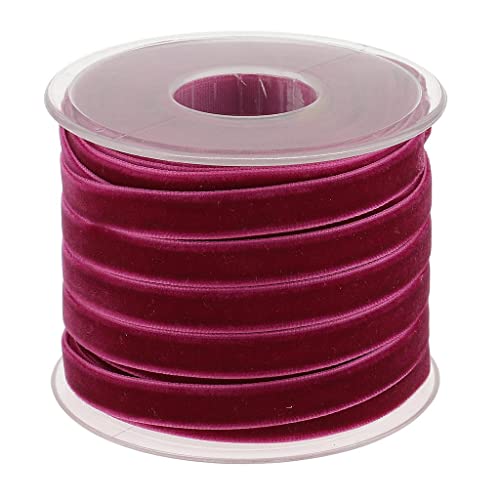 Qianly Handgemachte Haarspangen Haarschleifen Haarschmuck schneidern Band Samtband Bowknot 1 Cm 20 Yard, Farbe 11, size Qianly Handgemachte Haarspangen Haarschleifen Haarschmuck schneidern Band Samtband Bowknot 1 Cm 20 Yard, Farbe 11, size von Qianly
