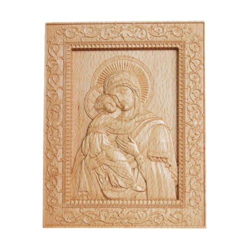 Qianly Holzfigur von Jesus, Religiöse Statue, Kunstwerk für Den Schreibtisch, A Qianly Holzfigur von Jesus, Religiöse Statue, Kunstwerk für Den Schreibtisch, A von Qianly