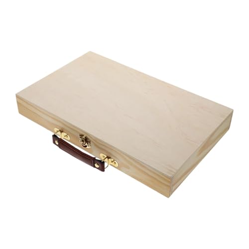 Qianly Holzkünstler Vorräte Box Organizer Outdoor Sketching Case Art Tool Aufbewahrungsbox für Pastellmarkierungen Qianly Holzkünstler Vorräte Box Organizer Outdoor Sketching Case Art Tool Aufbewahrungsbox für Pastellmarkierungen von Qianly