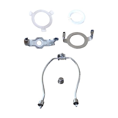 Qianly Lampenschirm Harfenhalter Lampenschirm Harfe Verstellbare Tisch/Stehlampe Harfenkonverter Harfenhalter Lampenschirmhalterung Beleuchtungszubehör, 6" von Qianly