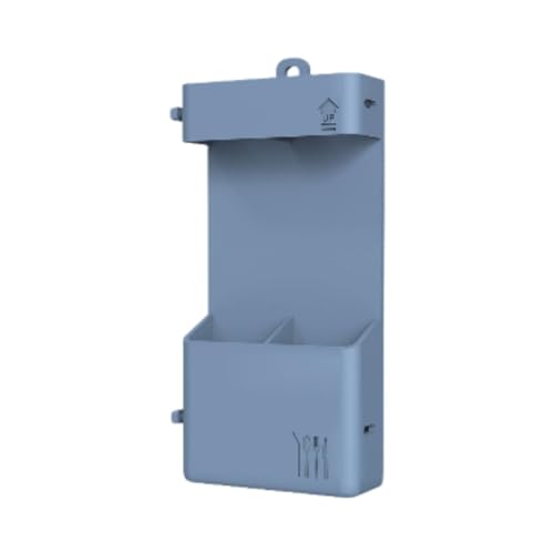 Qianly Mehrzweck Essstäbchenhalter Aus Zur Wandmontage, Besteck Und Löffelablage, für Wohnzimmer Und Schlafzimmer, Blau Qianly Mehrzweck Essstäbchenhalter Aus Zur Wandmontage, Besteck Und Löffelablage, für Wohnzimmer Und Schlafzimmer, Blau von Qianly