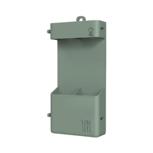 Qianly Mehrzweck Essstäbchenhalter Aus Zur Wandmontage, Besteck Und Löffelablage, für Wohnzimmer Und Schlafzimmer, GrÜn Qianly Mehrzweck Essstäbchenhalter Aus Zur Wandmontage, Besteck Und Löffelablage, für Wohnzimmer Und Schlafzimmer, GrÜn von Qianly