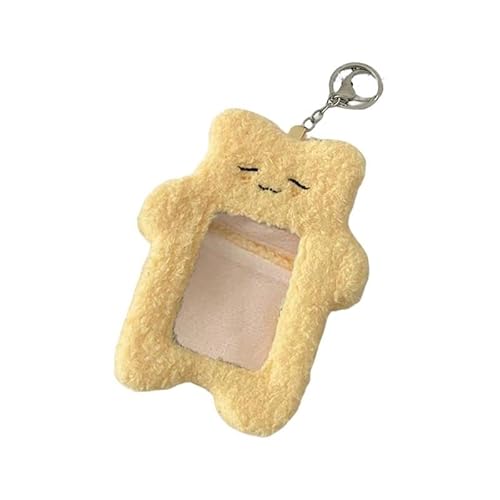 Qianly Plüsch-Fotokartenhalter, hängende Dekoration, multifunktionaler Kartenhalter, Gelb Qianly Plüsch-Fotokartenhalter, hängende Dekoration, multifunktionaler Kartenhalter, Gelb von Qianly