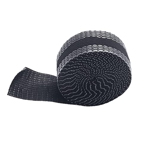 Qianly Polyester-Bügelband zum Aufbügeln, selbstklebendes Band, Zubehör zum Verkürzen von Hosenkanten, Reparaturzubehör, waschbar, 300 cm, für Kostümkleid, Schwarz von Qianly