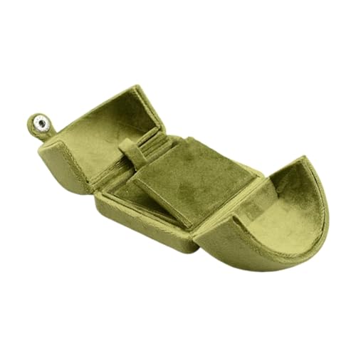 Qianly Schmuckschatulle, Geschenkbox, Schmuckschatulle, Schmuckaufbewahrungsbox, für Geburtstags-Schlafzimmer-Vorschlag, Ohrringbox von Qianly