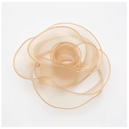Qiantull 10 Yards Organzaband Schleifenband Geschenkband Dekoband Transparentes Organza Stoffband Chiffonband Organzaband für Geschenkverpackungen Blumenstrauß Dekoration 4 cm Roségold Qiantull 10 Yards Organzaband Schleifenband Geschenkband Dekoband Transparentes Organza Stoffband Chiffonband Organzaband für Geschenkverpackungen Blumenstrauß Dekoration 4 cm Roségold von Qiantull