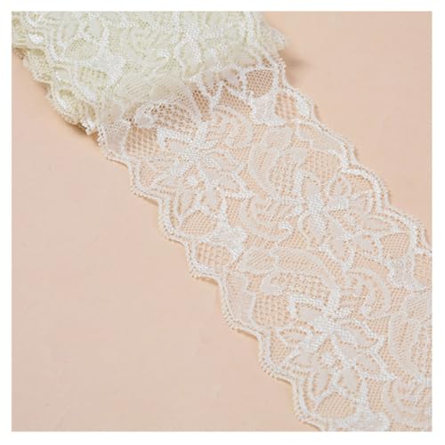 Qiantull 10 Yards Spitzenborte Spitzenbesatz Stoff Spitzenband Elastizität Spitzenbordüre Spitze Blume Borte Zierband Spitzenstoff Tüll Dekoband für Nähen DIY Handwerk, 8cm Breite 14# Qiantull 10 Yards Spitzenborte Spitzenbesatz Stoff Spitzenband Elastizität Spitzenbordüre Spitze Blume Borte Zierband Spitzenstoff Tüll Dekoband für Nähen DIY Handwerk, 8cm Breite 14# von Qiantull