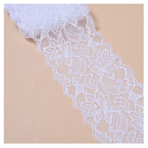 Qiantull 10 Yards Spitzenborte Spitzenbesatz Stoff Spitzenband Elastizität Spitzenbordüre Spitze Blume Borte Zierband Spitzenstoff Tüll Dekoband für Nähen DIY Handwerk, 8cm Breite 15# Qiantull 10 Yards Spitzenborte Spitzenbesatz Stoff Spitzenband Elastizität Spitzenbordüre Spitze Blume Borte Zierband Spitzenstoff Tüll Dekoband für Nähen DIY Handwerk, 8cm Breite 15# von Qiantull